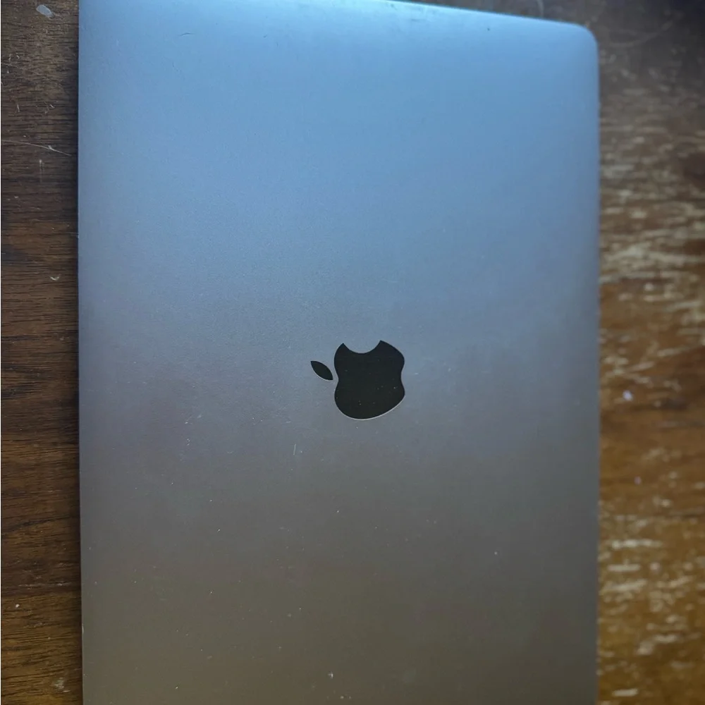 Apple Metallic Gray Laptop